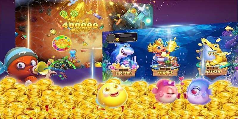 Giao diện game bắn cá ngũ long nhà cái QH88 ấn tượng