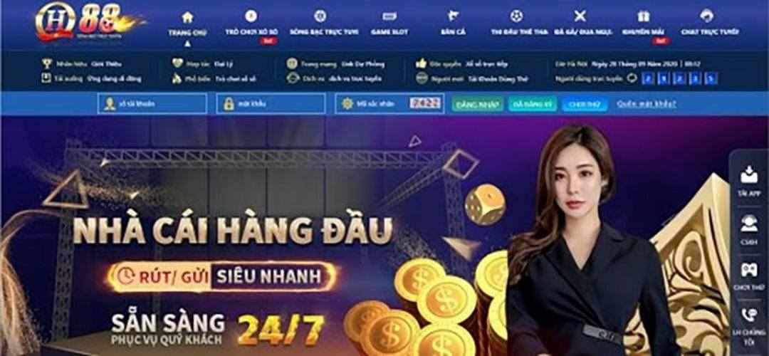 Tải app nhà cái QH88 có giao diện rất thân thiện