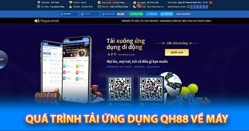 Tổng quan về cách tải app nhà cái QH88